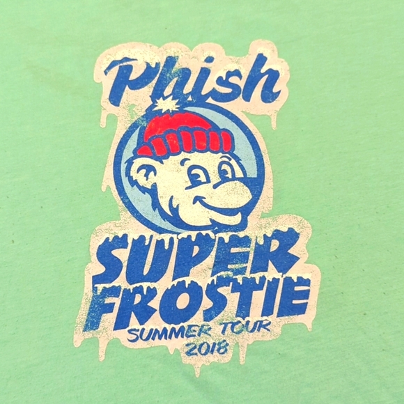 Bella Canvas Tops - PHISH Super Frostie Summer Tour 2018 graphic tee